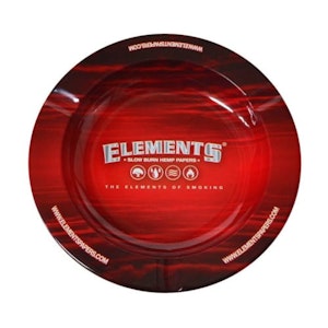 Elements  - Elements - Ashtray - Red