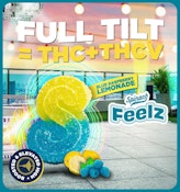 Blue Rasp Lemonade Full Tilt THC10:THCV20 5 x 5g Soft Chews