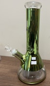 5326 Glass Beaker Bong 12" Green