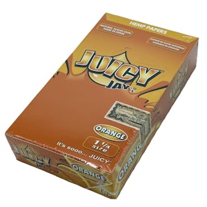 T Cann Mgmt Corp - Juicy Jay's 1 1/4 Flavoured Paper's (Orange)