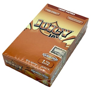 T Cann Mgmt Corp - Juicy Jay's 1 1/4 Flavoured Paper (Peaches & Cream)