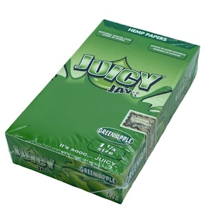T Cann Mgmt Corp - Juicy Jay's 1 1/4 Flavoured Paper's (Green Apple)