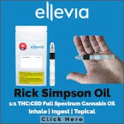 Ellevia - RSO High THC 1g Full Spectrum Oil - A1