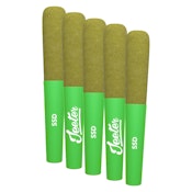 Jeeter - Baby Jeeter Infused Strawberry Sour Diesel Pre-Roll 5x0.5g Resin