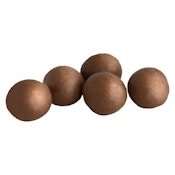 Chocolate Fusions - Salted Caramel Crunch: 1:1 THC CBD 5 Pack Chocolates
