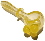 Cumberland Glassworks| Small yellow spoon w/dots & Maria