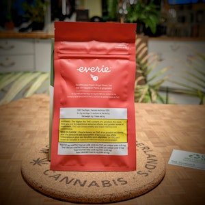 Everie - PEACH GINGER GREEN CBD TEA (DECAF) | Everie - 1 x 3pack | Ease