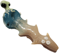 Intent Glassworks- Zig Zag Octopus Pipe