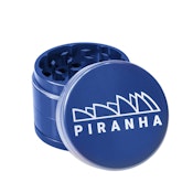 Piranha 3-Piece Grinder w/ Storage - 2.2" (Blue)