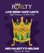 Roilty Her Majesty's Melons Live Resin 1.0 g Prefilled Vape Cartridge