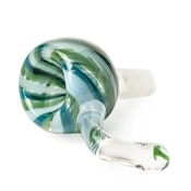 Red Eye Glass - 14mm Carrera Pull-Out - Green