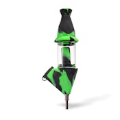 Ooze | Bectar Silicone Bubbler & Dab Straw Chameleon