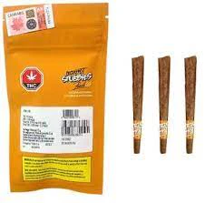 National Cannabis Distribution - Boxhot Stubbies - Peach OG - 3 x 0.5g Main Image