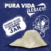 Pura Vida 1.2g Jumbo Jar  Zombie Kush Cured Resin