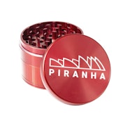 Piranha 2.5" 4-Piece Grinder - Red