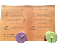 Candle Six pack (3 Ganga & 3 Indica)