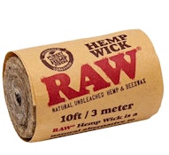 Raw Hemp Wick 10 Ft Roll