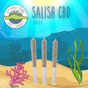 SALISH CBD PRE-ROLLS - 3x0.5g | Ease