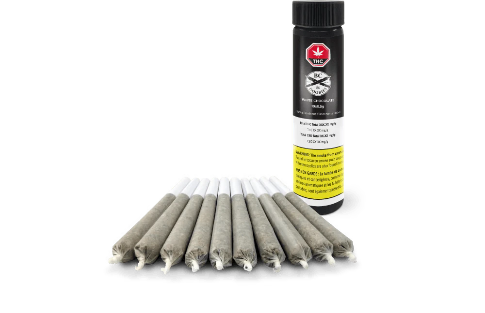 BC DOOBIES - BC Doobies White Chocolate Pre-Roll 10x0.5g Main Image