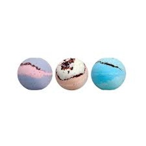Stewart Farms - BATH BOMB MULTIPACK - BLUE DREAM, BUBBA KUSH, CHOCOLATE HASHBERRY