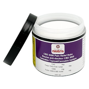 Naturally Nutra - CBD 3000 + MAGNESIUM + LAVENDER + MINT BALM - 100
