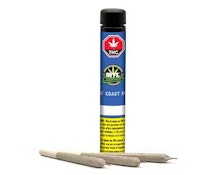 Wes' Coast Kush 3 x 0.5g Pre-Rolls