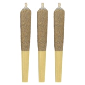 Potluck Banana Breeze Infused Pre-Roll 3x0.5g Isolates