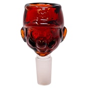 Amber Glass Mario Bowl 14mm