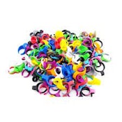 Plastic Blunt Ring - Assorted Sizes & Color's