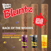 Bluntz Back of the Woods  3 x 0.5g MultiPack Infused Pre-Rolls