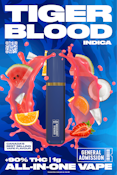 All-In-One Tiger Blood 1g Rechargeable Disposable Vape Pen