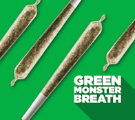 Green Monster Breath 3 x 0.5g Pre-Rolls