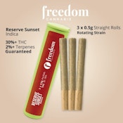 Reserve Sunset 3 x 0.5g Pre-Rolls