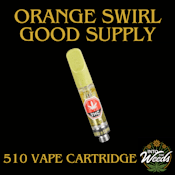 Orange Swirl 510 Vape Cart - 1g