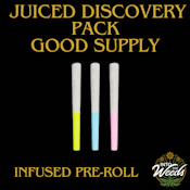 Juiced Discovery Pack Infused Pre-Roll - 3x0.5g