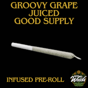 Groovy Grape Juiced  Grand Daddy Purps Infused PR - 5 x 0.5g