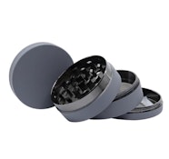 1.5" Silicone 4-Piece Grinder - Grey