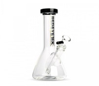 Red Eye Tek 8" Black Splash Beaker Bong