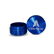 Ashario Aluminum Grinder 40mm 2pc - Blue