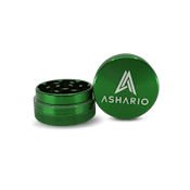 Ashario Aluminum Grinder 40mm 2pc - Green