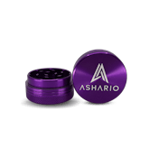 Ashario Aluminum Grinder 40mm 2pc - Purple