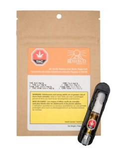 Rosebud Cannabis Farms - VC - Rosebud Cannabis Farms - BC Garlic Papaya Live Rosin Vape - 1G