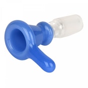THUMPER CONE 14MM BOWL / PULLOUT - PERIWINKLE