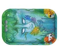 OCB Medium Rolling Tray - Brackish