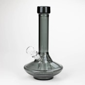 9" UFO Glass Bong with Pyramid diffuser Gray