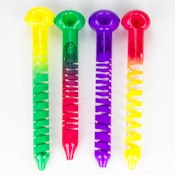 10" Pipe Rasta Bob-Color Assorted