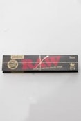 RAW Black Natural Unrefined Rolling Paper King Slim