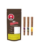 Bluntz Back of the Woods  3 x 0.5g MultiPack Infused Pre-Rolls