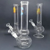 10" Clear Water pipe with cartoon tattoo-Assorted