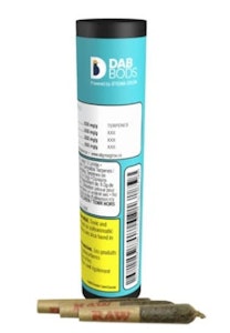 Dab Bods - IPR - Dab Bods - Blue Lobster 60'S+ DBL Infused Pre-Rolls - 0.5g x 3